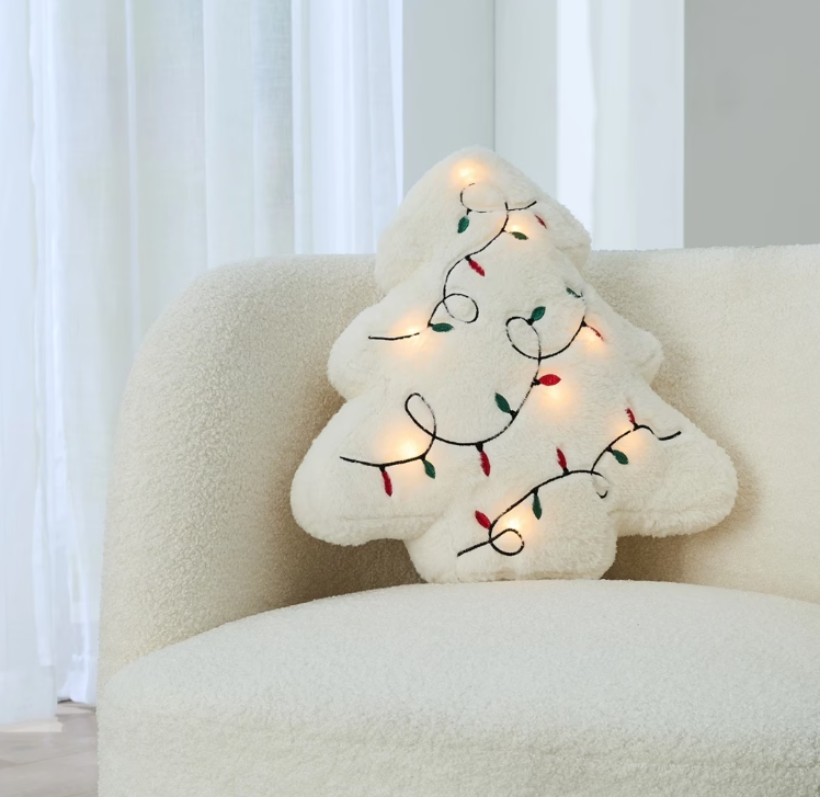 Kmart Light Up Christmas Tree Cushion